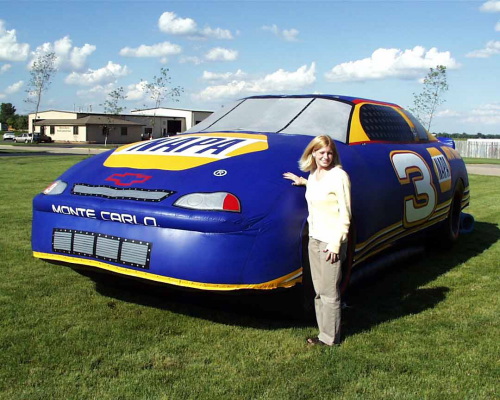 Custom Advertising Balloons napa-nascar